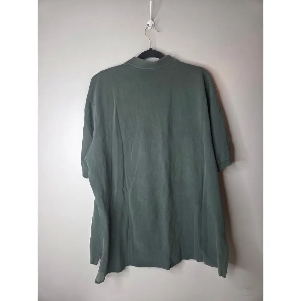 Polo Ralph Lauren Men’s XXL Green Banded Short Sleeve Polo Shirt Classic Fit